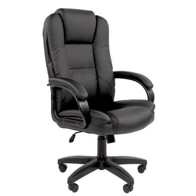Кресло руководителя Chairman 600 LT экопремиум черный