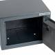 Сейф мебельный DASWERK (ДАСВЕРК) SC-170EL (170х230х170 мм), электронный замок, графит, 291338. Фото товара с разных ракурсов.