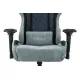 Кресло игровое геймерское Бюрократ VIKING 7 KNIGHT BL FABRIC синий текстиль/эко.кожа крестовина металл. Фото товара с разных ракурсов.