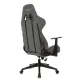 Кресло игровое Zombie Neo серый 3C1 крестов. пластик. Фото товара с разных ракурсов.